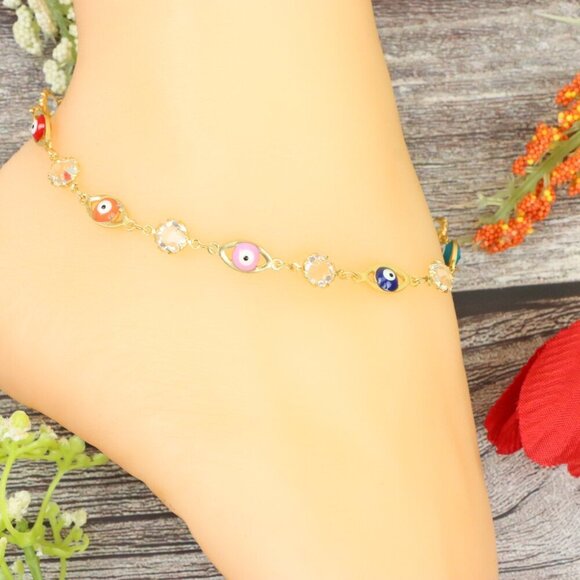 "Elegant Handmade Anklet – Delicate Jewelry for Women, MAR091535 - Picture 9 of 10